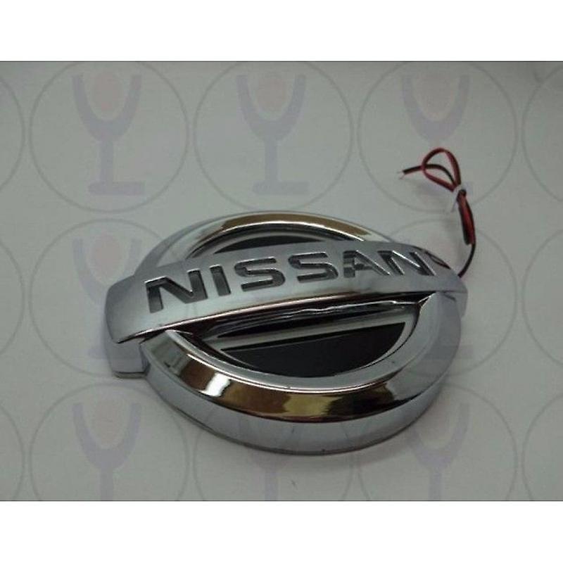 11.7*10.0cm Waterproof 5d Led Car Logo Light Auto Badge Rear Emblems Lamp For Nissan Livina