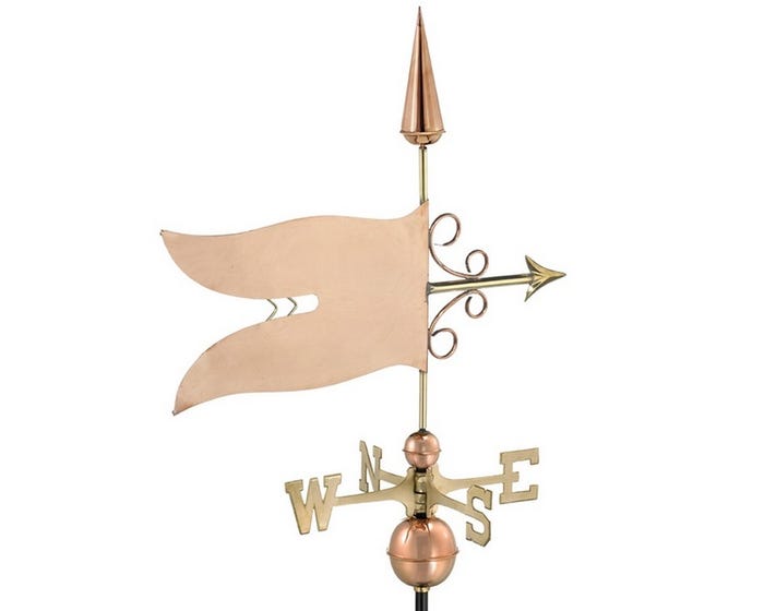 Good Directions Banner Weathervane 9628P