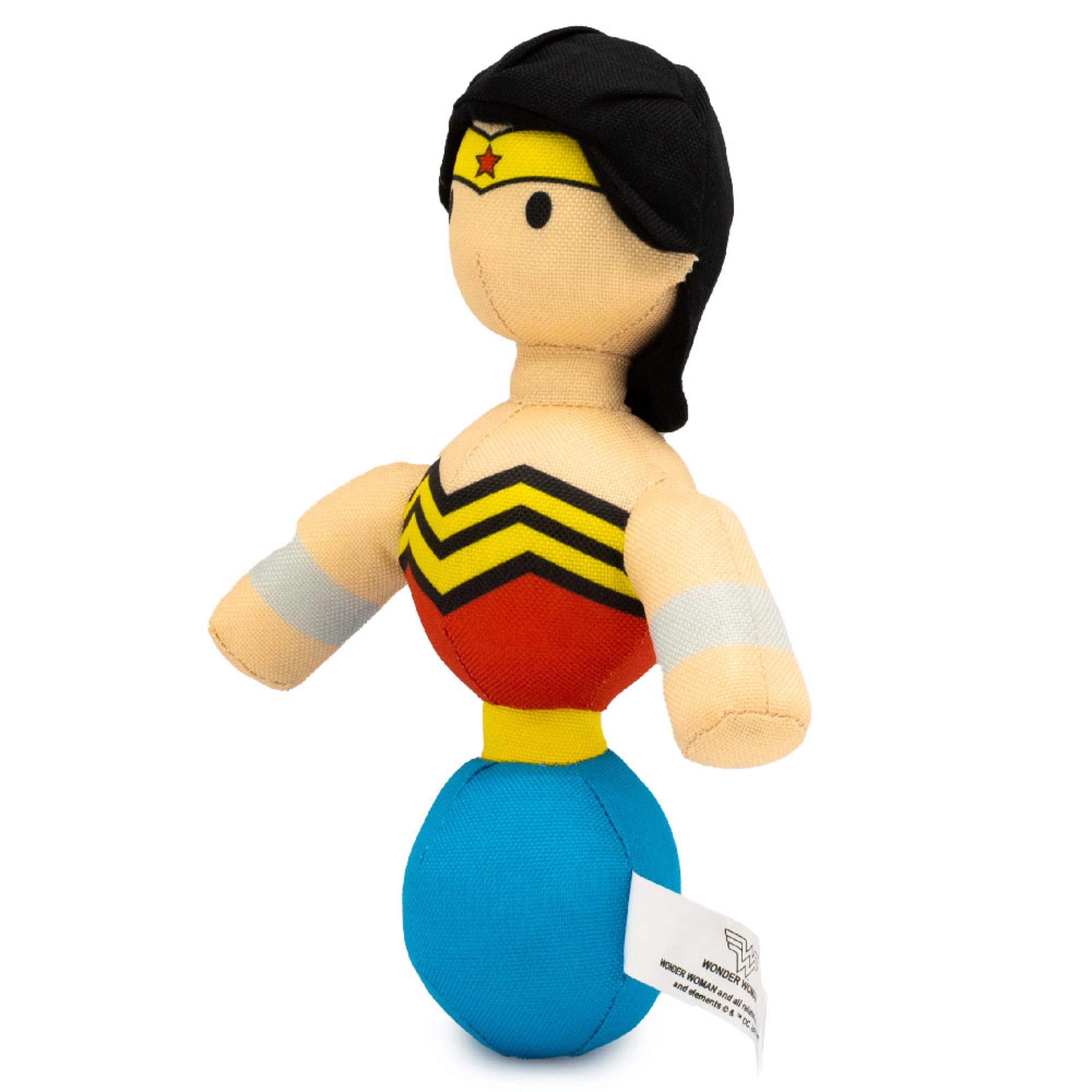 Buckle-Down DC Comics Wonder Woman Ball Body Dog Toy， Small