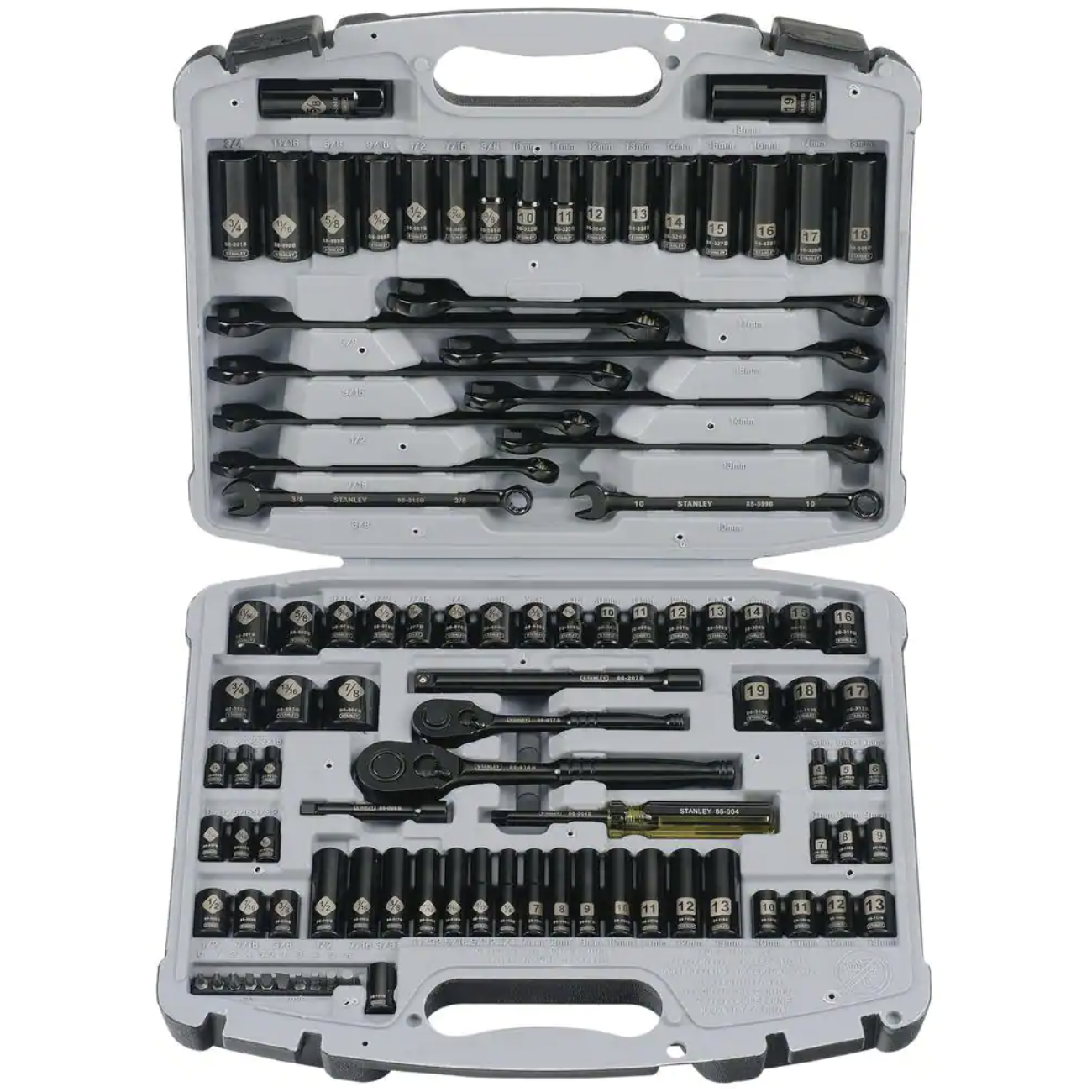 Stanley 22 in. Cantilever Tool Box with Mechanics Set (99-Piece)