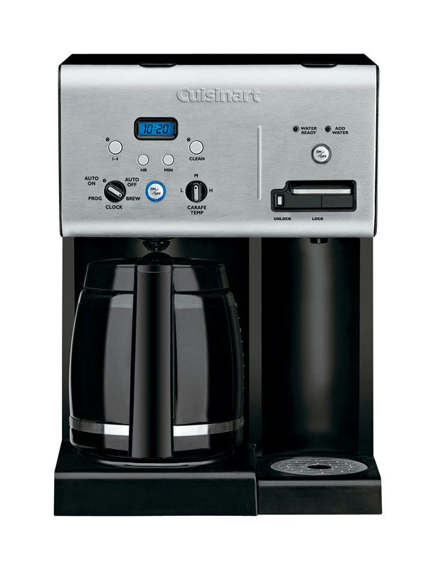 Cuisinart Coffee Plus 12 cups Black/Silver Coffee Maker