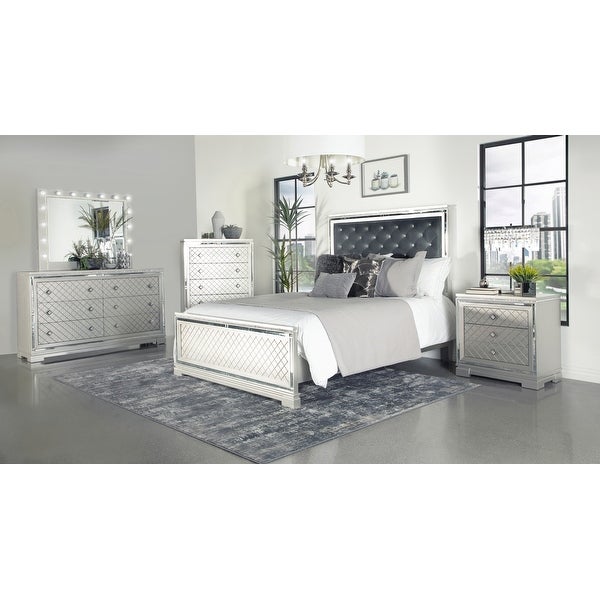 Coaster Furniture Eleanor 5-piece Upholstered Tufted Bedroom Set - - 36724151