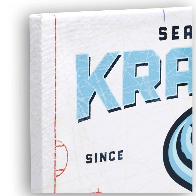 Nhl Seattle Kraken Rink Canvas