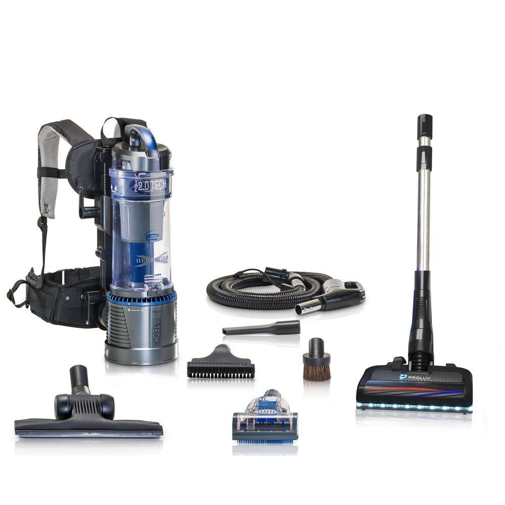 Prolux Lightweight and Powerful 2.0 Backpack Vacuum with Wessel Werk EBK 280 Power Head 20prolux2.0e