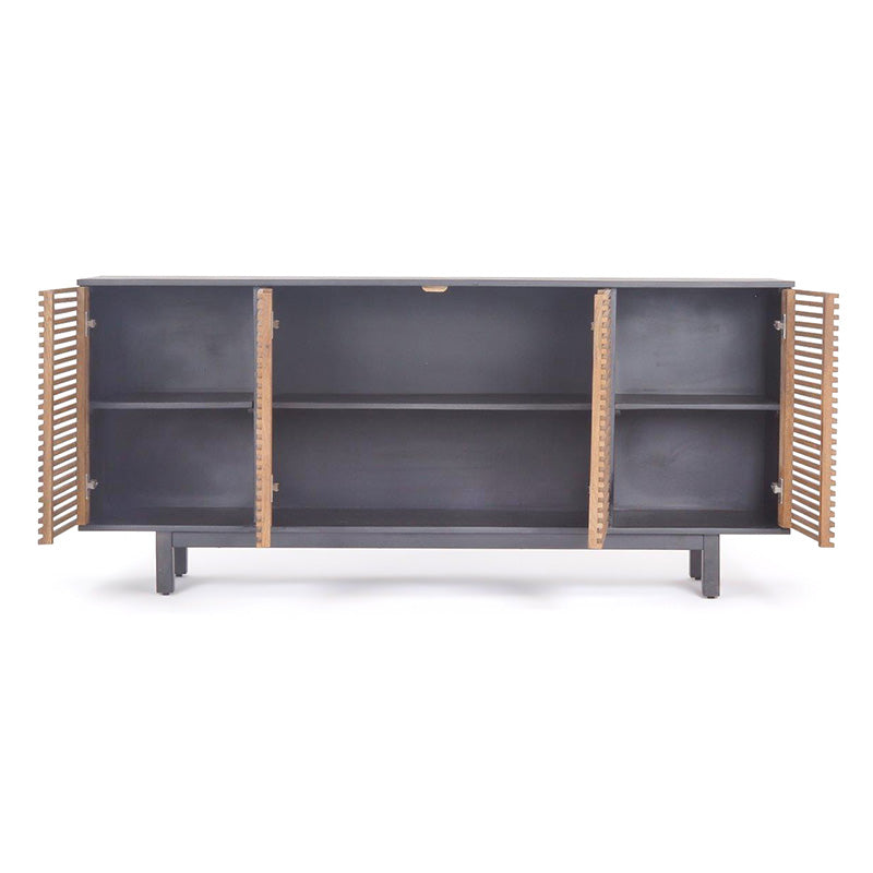 ACADIA Sideboard Buffet 170cm - Honey & Black