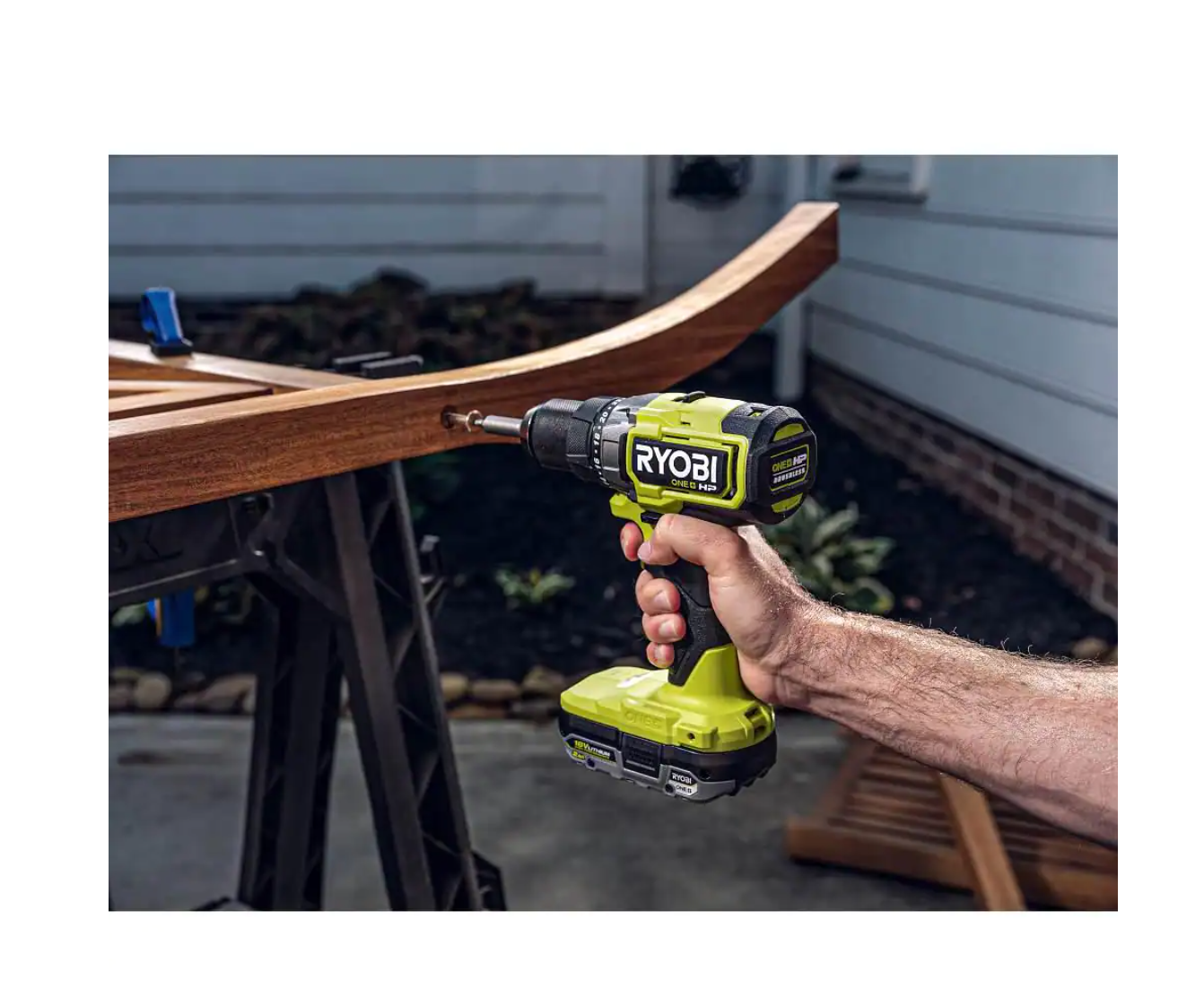 RYOBI PBLDD01B ONE+ HP 18V Brushless Cordless 1/2 in. Drill/Driver (Tool Only)