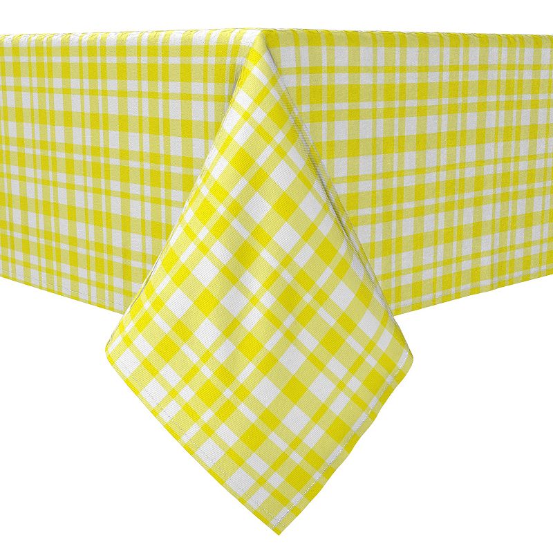 Square Tablecloth， 100% Cotton， 60x60， Plaid 8