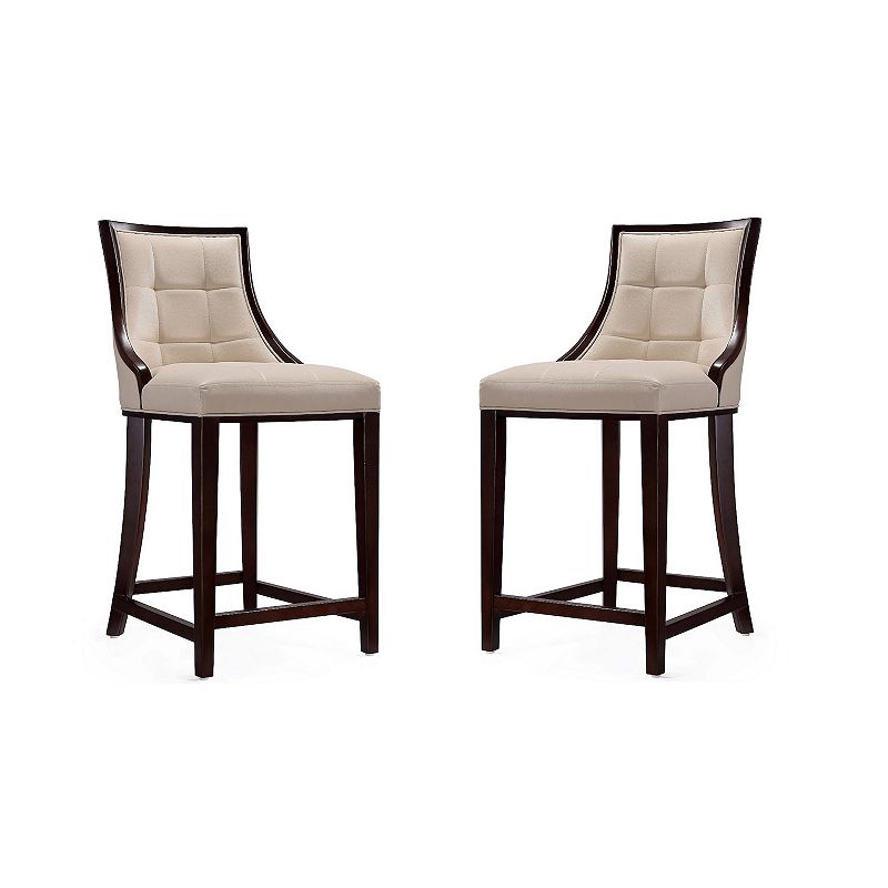 MANHATTAN COMFORT Fifth Ave Counter Stool 2-piece Set