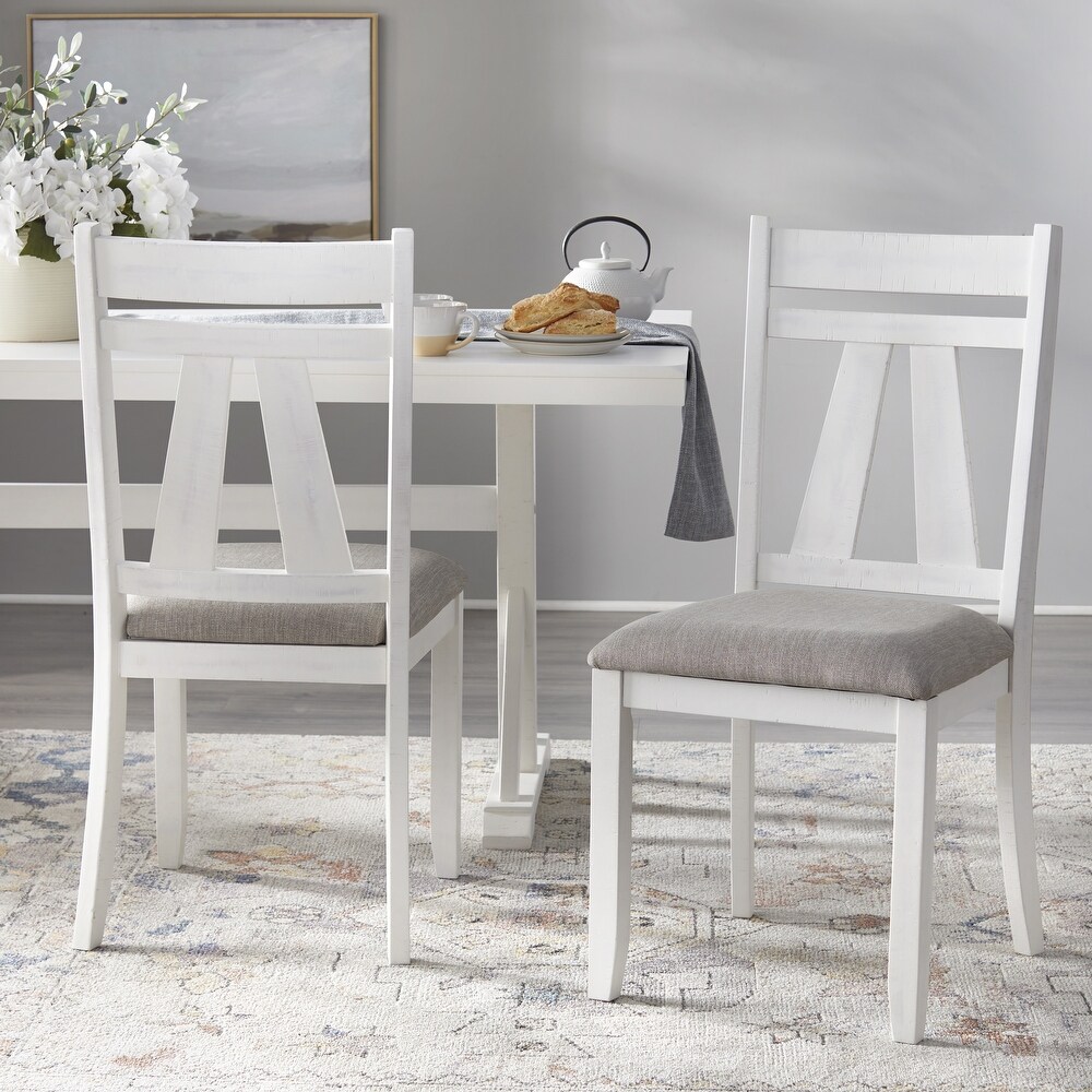 Lifestorey Miller 7 piece Modern Farmhouse Dining Set