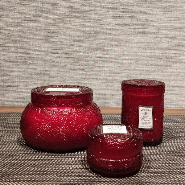 Macaron Candle - Goji Tarocco Orange