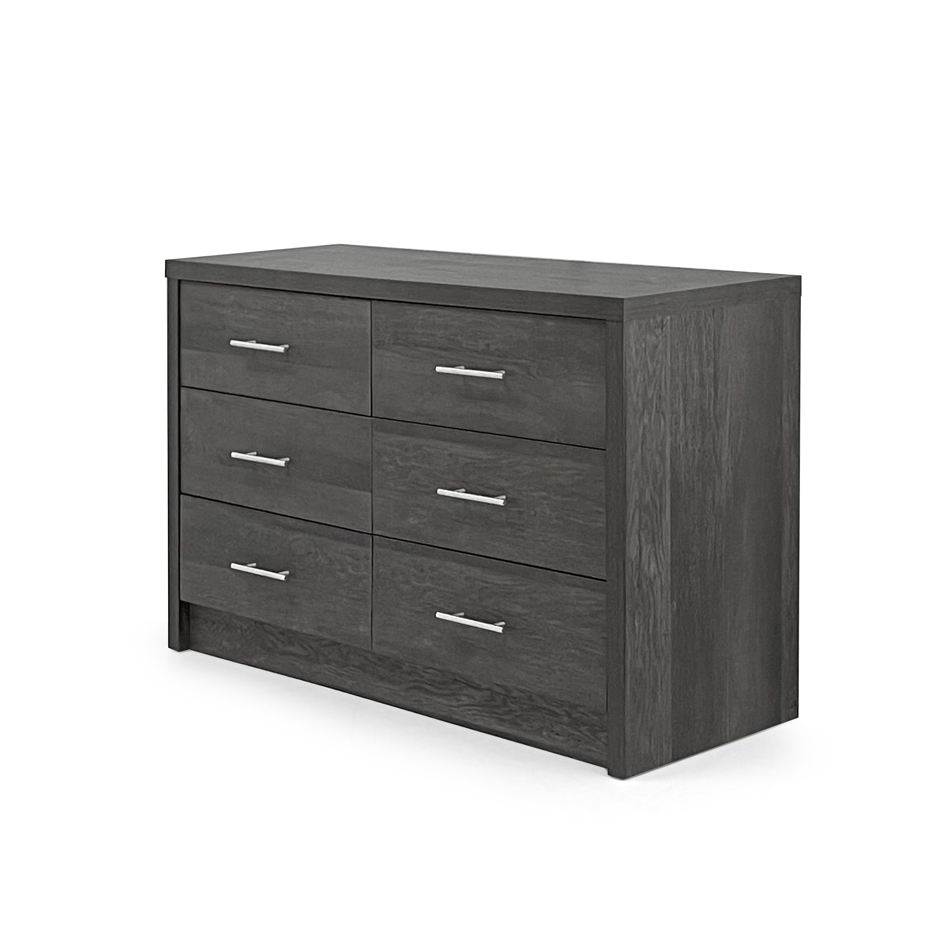 Marlette Modern Faux Wood 6 Drawer Double Dresser