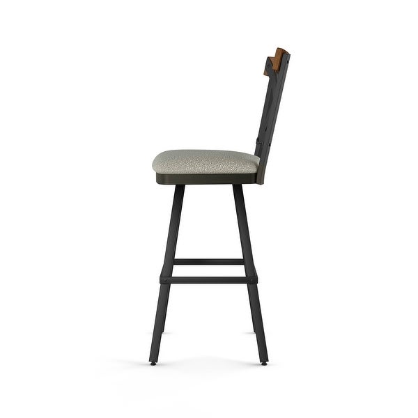 Amisco Snyder Swivel Counter and Bar Stool