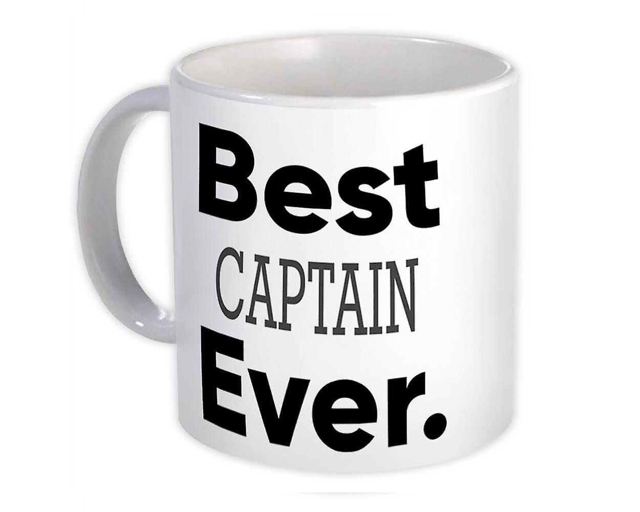 Gift Mug: Best CAPTAIN Ever Occupation