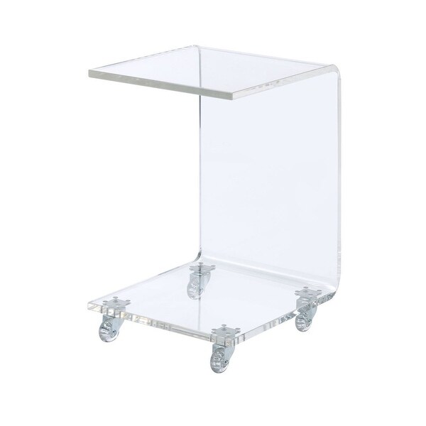 Peek Acrylic Chair Side Table