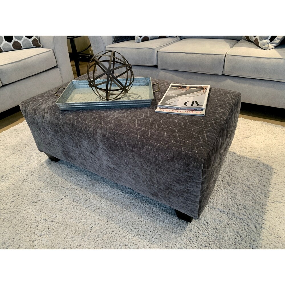 Roundhill Furniture Camero Fabric Cocktail Ottoman