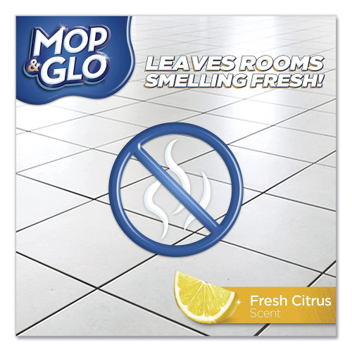 MOP and GLO Triple Action Floor Cleaner， Fresh Citrus Scent， 32 oz Bottle (89333CT)