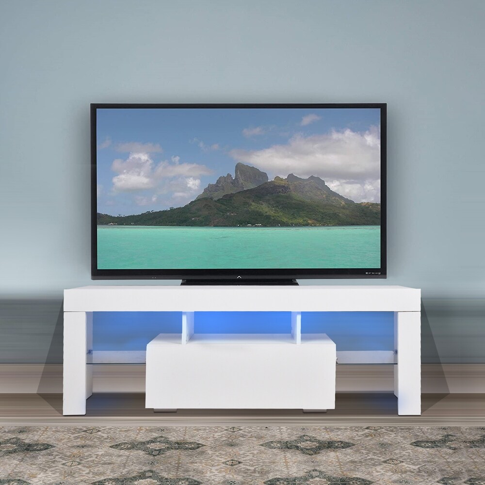 Modern 51 inch LED Modern TV with Storage