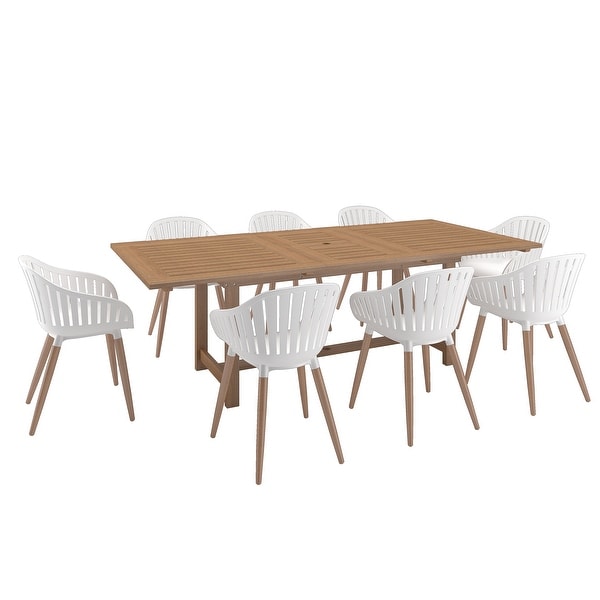 Amazonia 100% FSC Certified Wood Sant Louis Outdoor Patio Dining Set