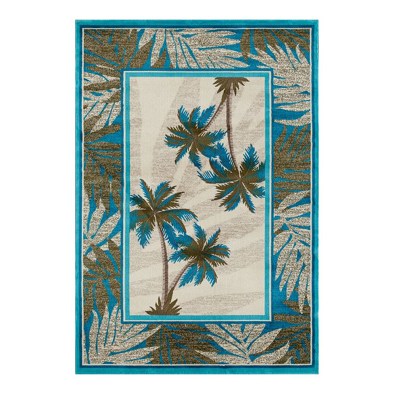 Art Carpet Bahama Frond Indoor Outdoor Rug