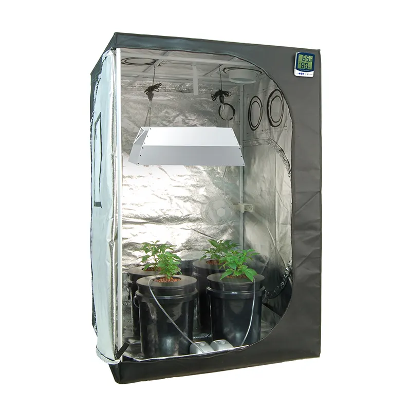 Factory Direct Supply  80x80x160 High Quality Hydroponic 600D Mlayer Grow Tent Kits Indoor Grow Tent/