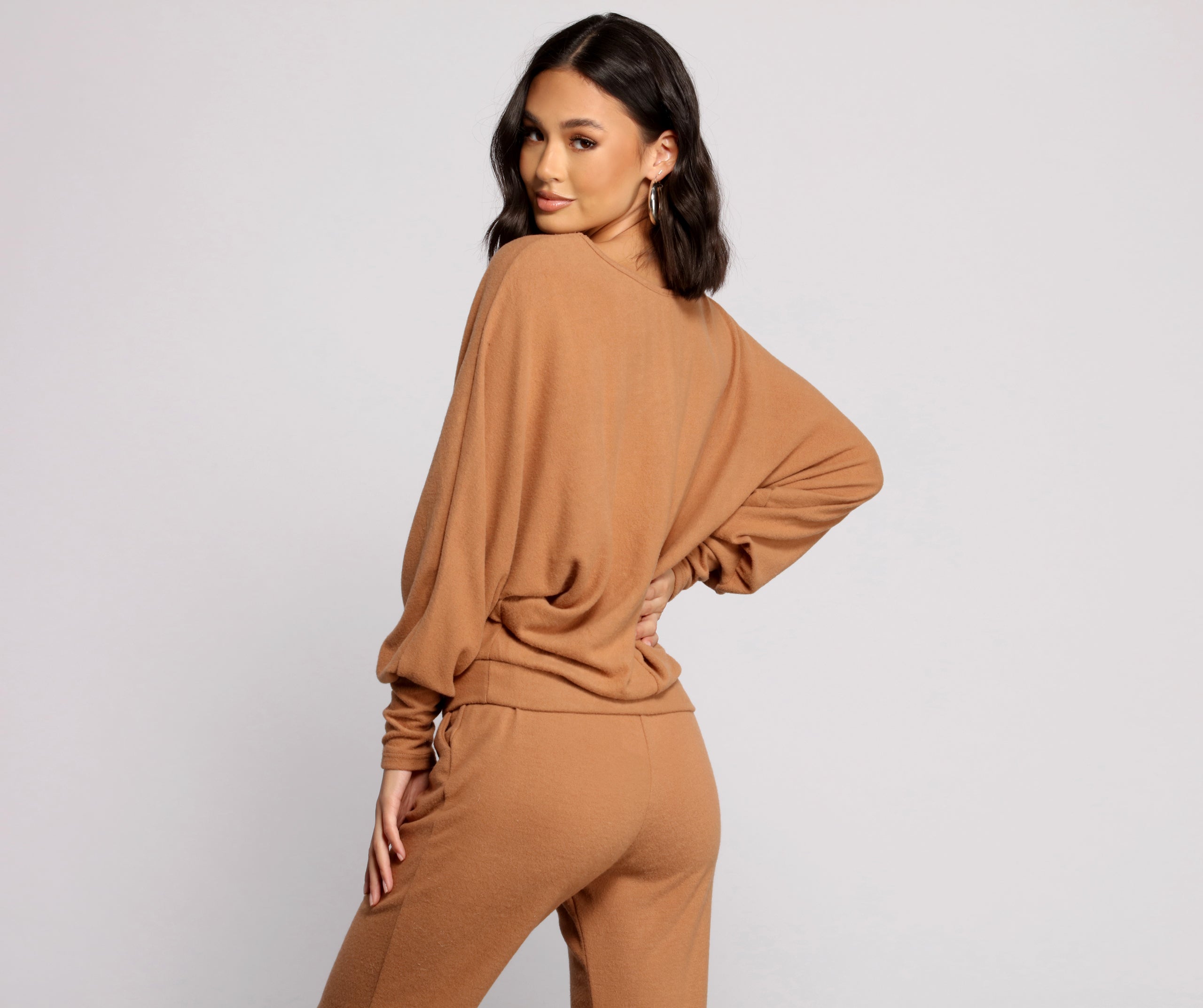 Keepin' Knit Basic Long Sleeve Top