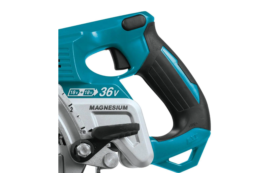 Makita XSR01Z 18-Volt X2 LXT Lithium-Ion (36-Volt) Brushless Cordless Rear Handle 7-1/4 in. Circular Saw (Tool-Only)