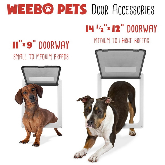 Brybelly Large Breed Pet Door with 14.5 x 12 flap...