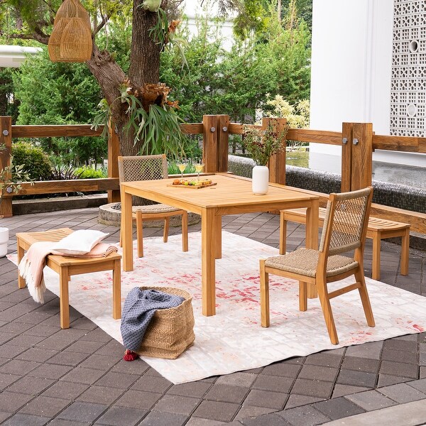 Cambridge Casual Paxton 5piece Teak Outdoor Dining Set