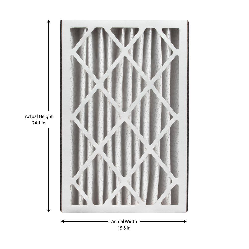 HDX 16 in. x 25 in. x 5 in. Trion AirBear Replacement Pleated Air Filter FPR 7 HDX-AB1625-11-3