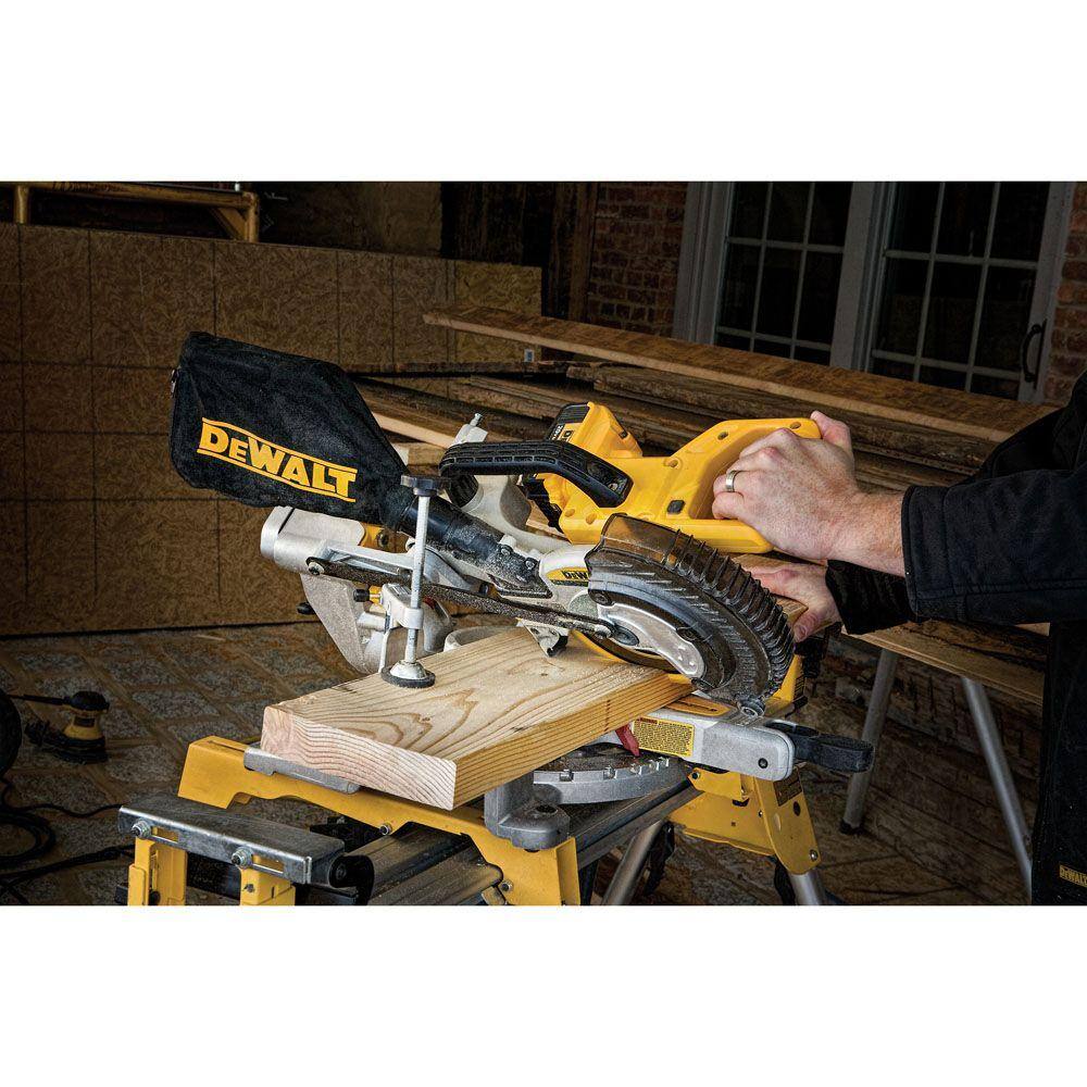 DW 20V MAX Cordless 7-14 in. Sliding Miter Saw (Tool Only) DCS361B