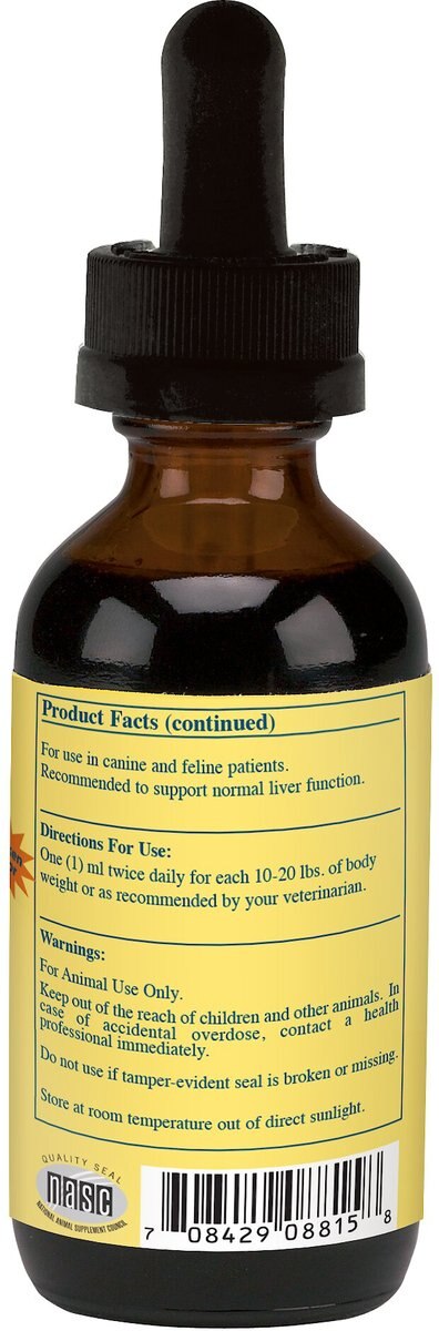 Rx Vitamins Hepato Chicken Flavored Liquid Liver Supplement for Cats and Dogs