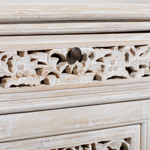 White Mahogany Traditional Cabinet 32 x 39 x 20 - 39 x 20 x 32