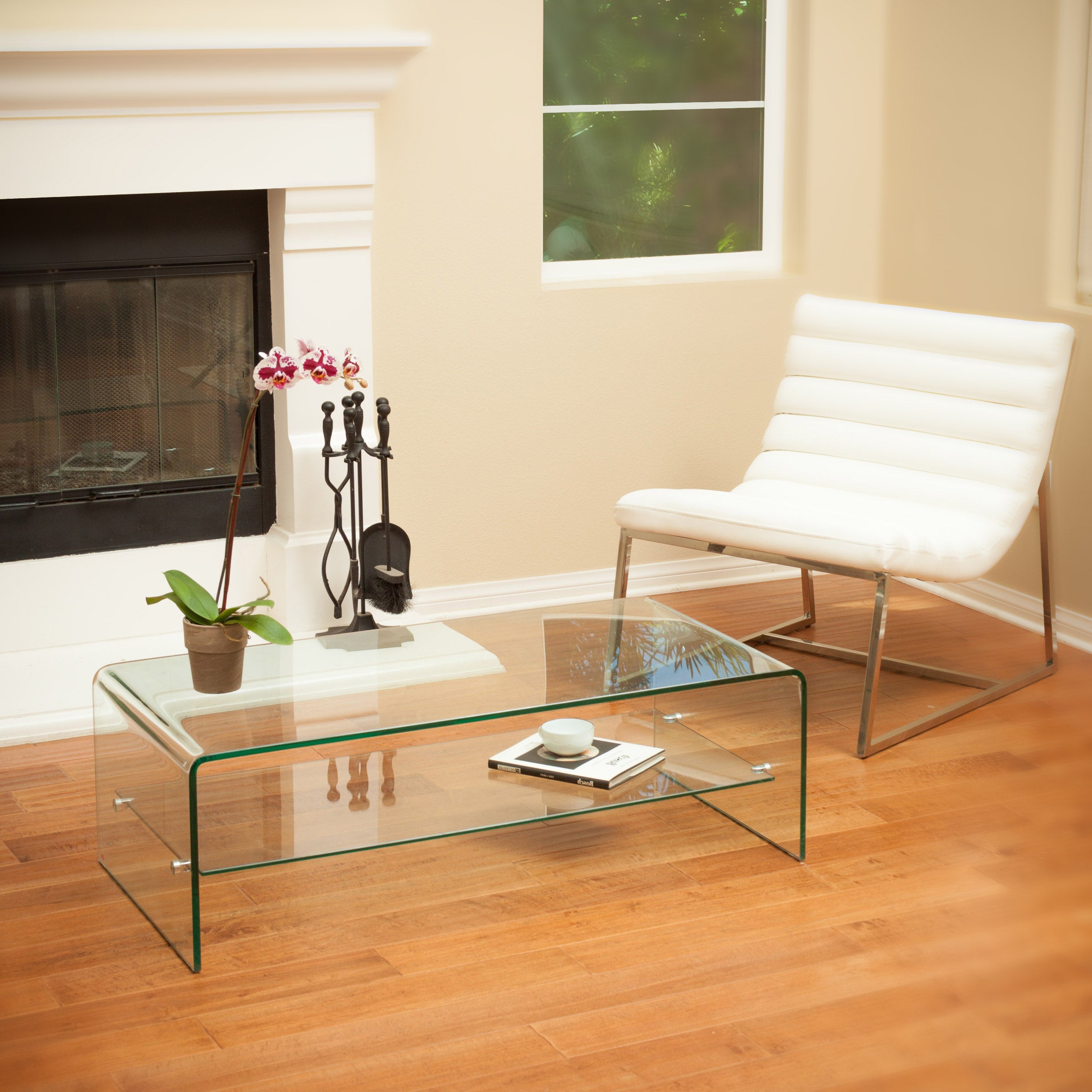 Charlize Glass Coffee Table