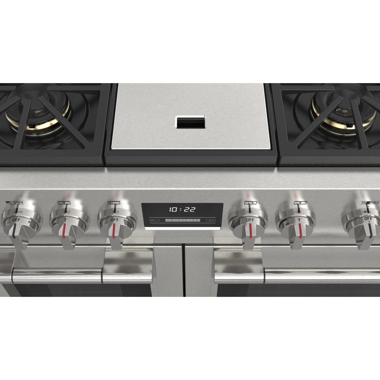 Fulgor Milano 48-inch Freestanding Gas Range with True Convection Technology F6PGR486GS2