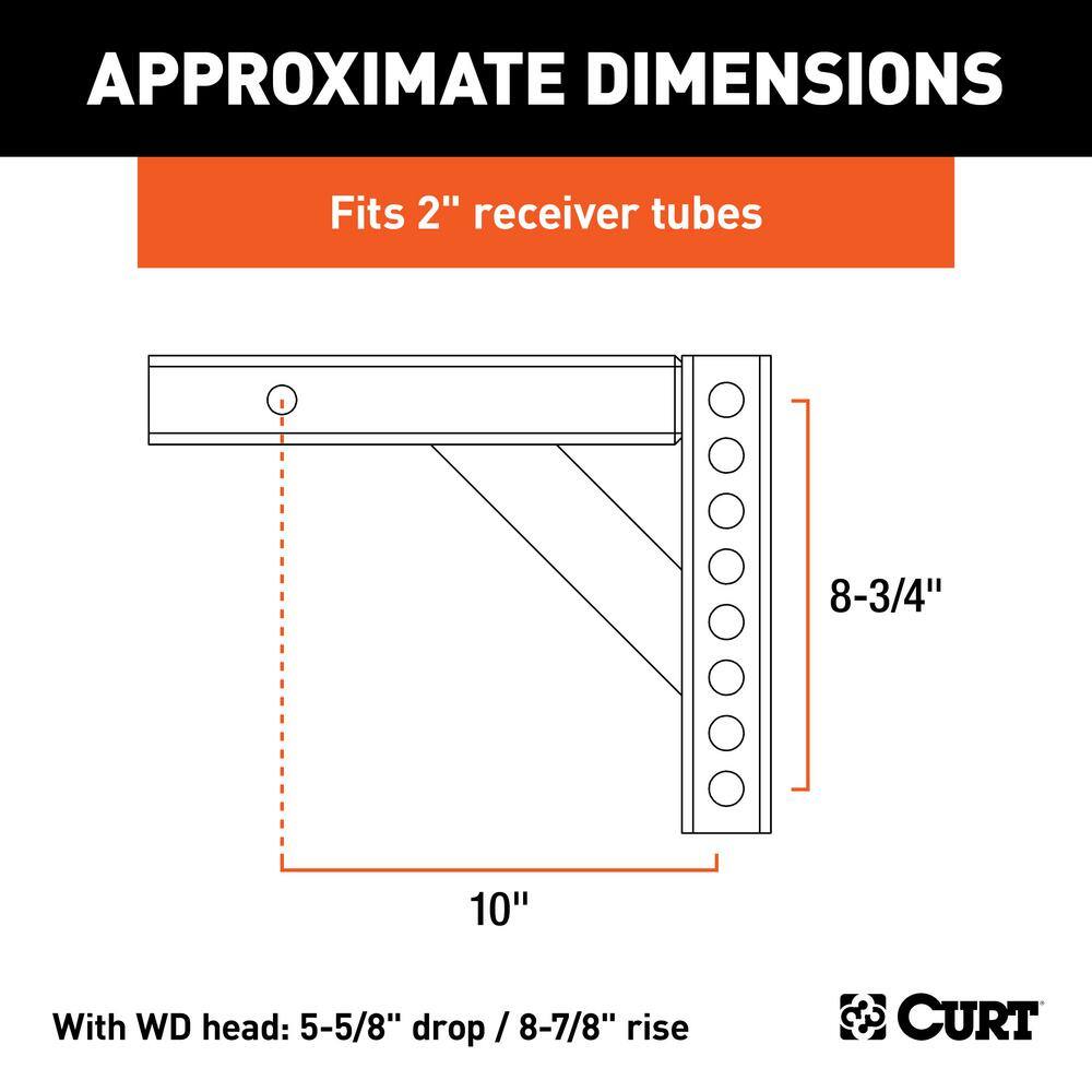 CURT Weight Distribution Shank (2