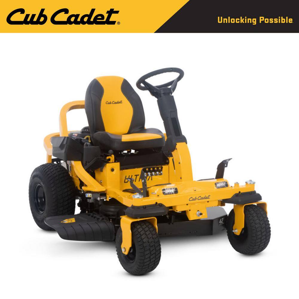 Cub Cadet Ultima ZTS1 42 in. Fabricated Deck 22HP V-Twin Kohler 7000 Series Engine Dual Hydro Drive Gas Zero Turn Riding Mower ZTS1-42