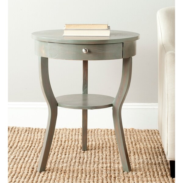 SAFAVIEH Kendra Ash Grey End Table - 22