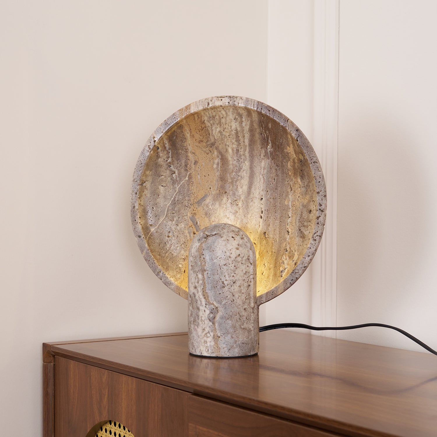 Eclipse Stone Table Lamp