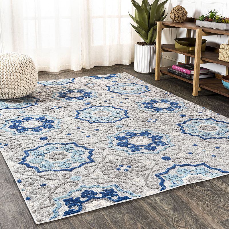 JONATHAN Y Mediterranen Medallion Rug