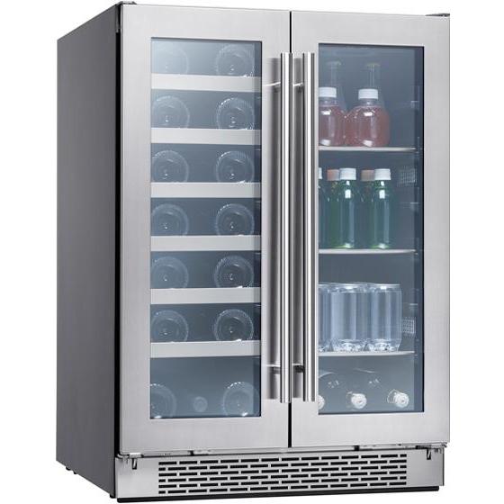 Zephyr Presrv? 5.15 cu. ft. Built-in Wine and Beverage Combination with French Door BWB24C32AG