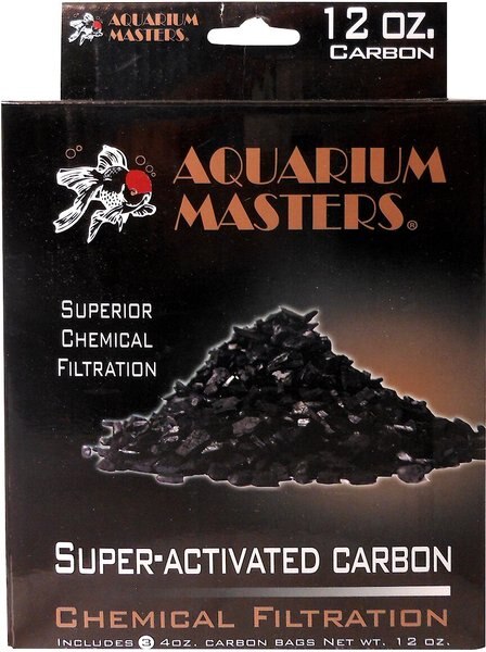 Underwater Treasures Seapora Super-Activated Carbon Media Bag， 3 count