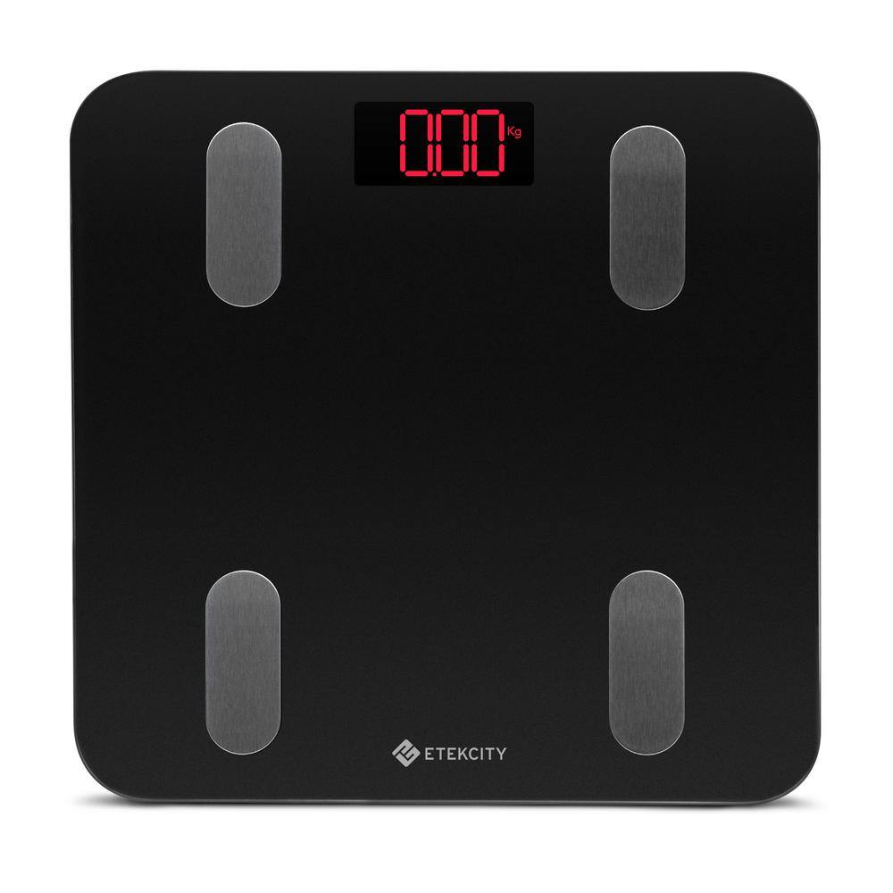 Etekcity Smart Fitness Scale with Resistance Bands in Black SHHMBFECSUS0018