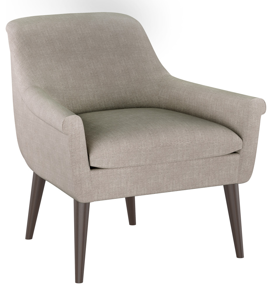 Bennet Modern Armchair  Zuma   Midcentury   Armchairs And Accent Chairs   by Skyline Furniture Mfg Inc  Houzz