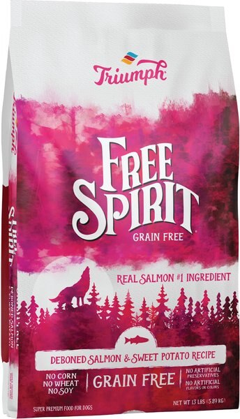 Triumph Free Spirit Grain-Free Deboned Salmon and Sweet Potato Recipe Dry Dog Food