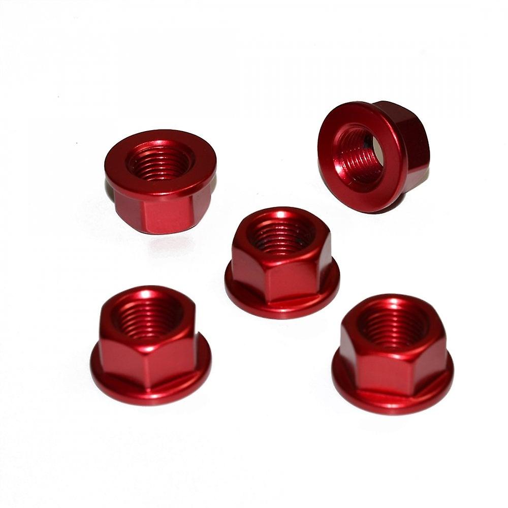 Racebolt Honda Rebel 500 2017-2019 Aluminium Rear Sprocket Nut Kit Red