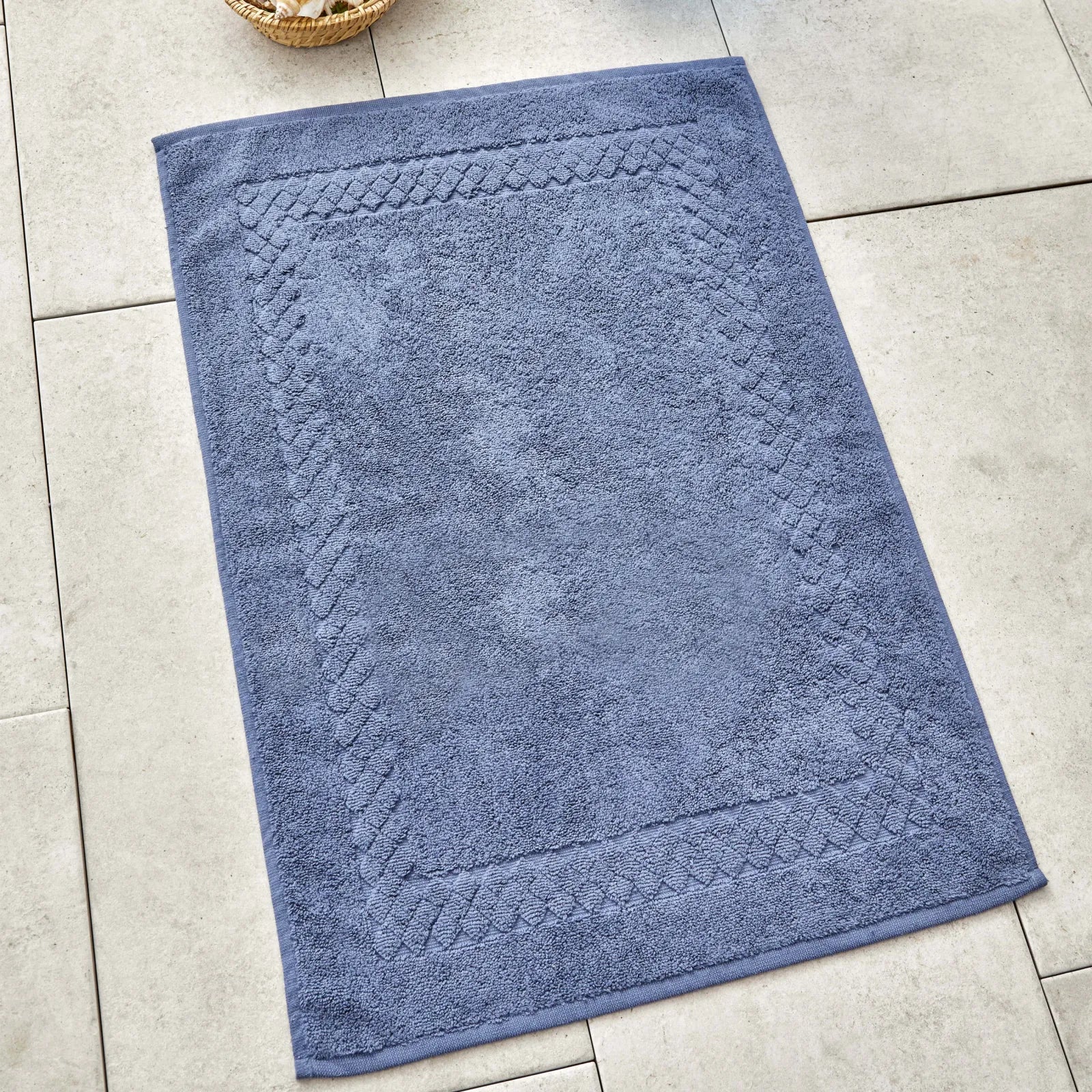 Karaca Home Riyala Indigo Foot Towel 50X70 Cm 200.19.01.0190