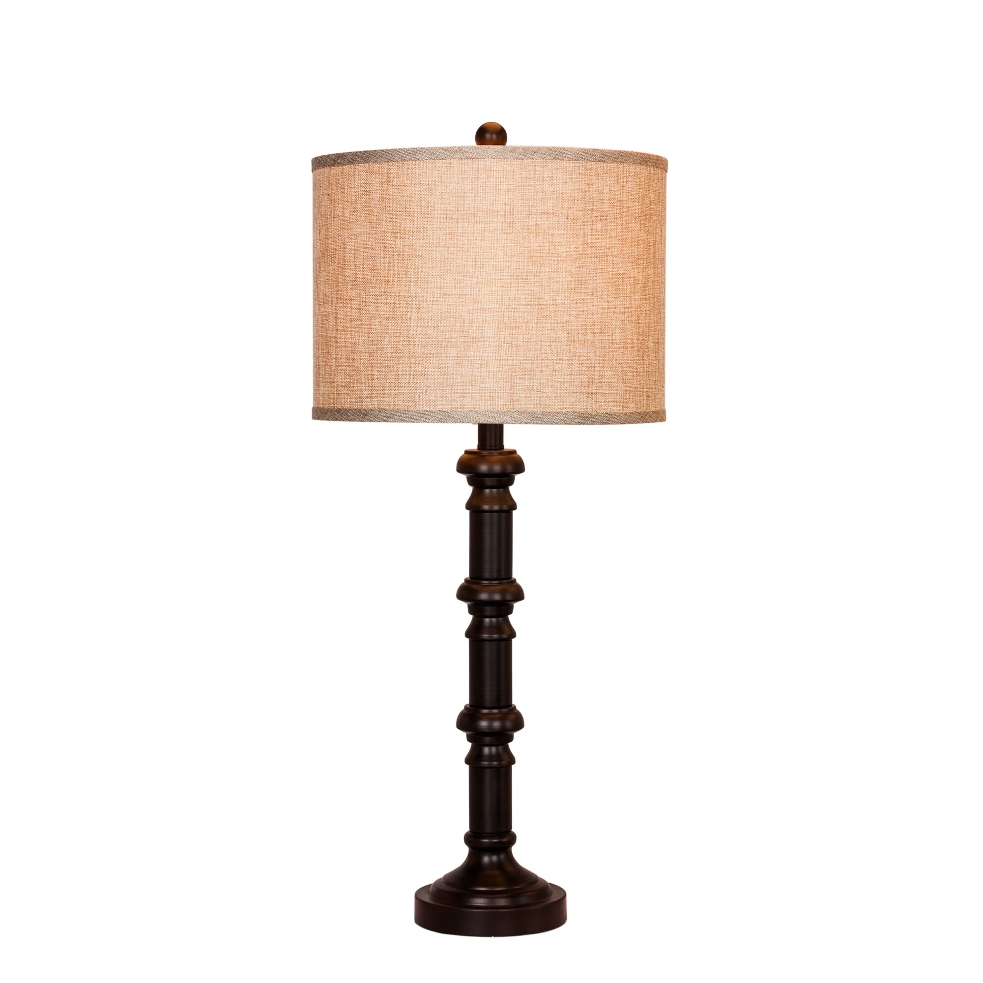 Fangio Lighting's 1596ORB 31 in. Oil Rubbed Bronze Metal Table Lamp