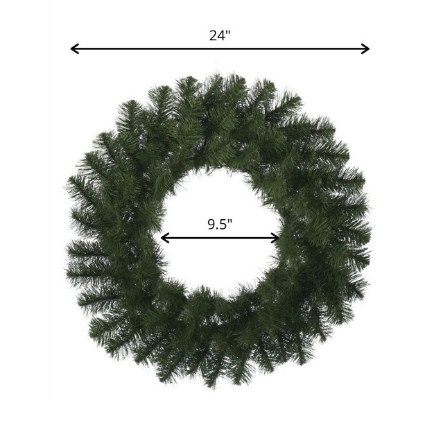 Sullivans Artificial Douglas Pine Wreath 24 quot h Green