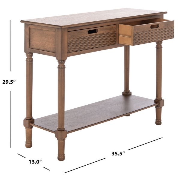 SAFAVIEH Landers 2-drawer Console Table - 35.5