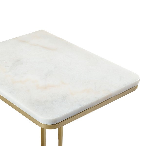 SEI Furniture Fuller Marble C Table